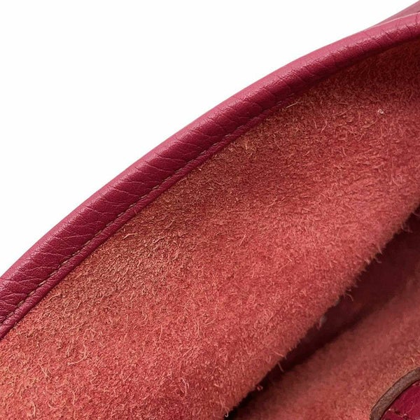 エルメス ショルダーバッグ エブリン3 PM ルビー/シルバー金具 トリヨンクレマンス □N刻印 HERMES Evelyne