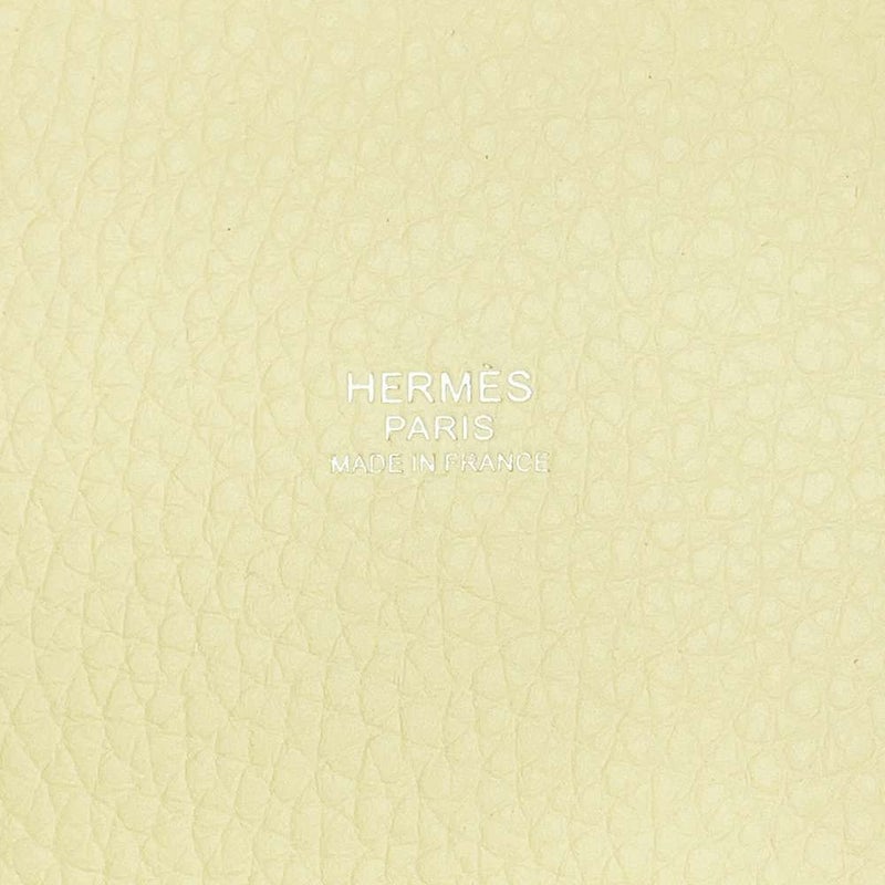 エルメス ハンドバッグ ピコタンロックPM ジョーヌミルトン/シルバー金具 トリヨンクレマンス W刻印 HERMES トートバッグ