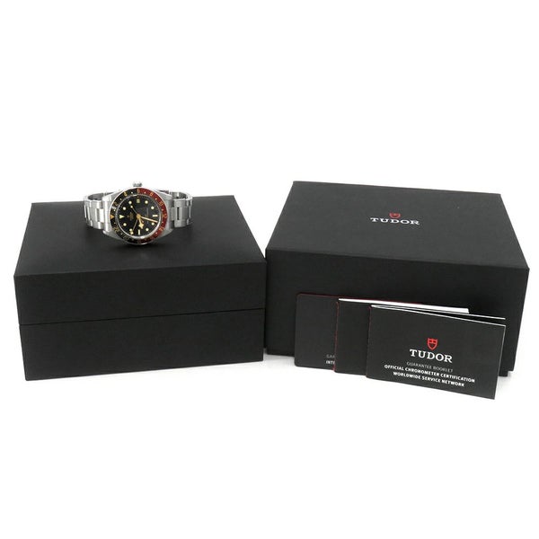 チュードル ブラックベイ 58 GMT M7939G1A0NRU-0001 TUDOR 腕時計 チューダー 黒文字盤