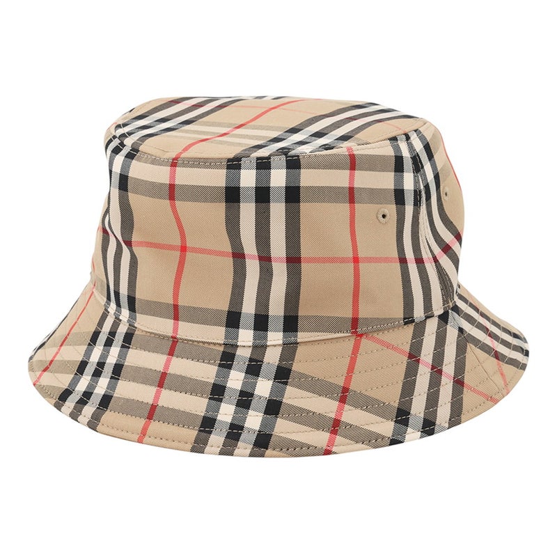 バーバリー バケットハット ヴィンテージチェック コットン ポリエステル サイズL 8021508 BURBERRY 帽子