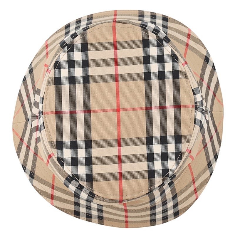 バーバリー バケットハット ヴィンテージチェック コットン ポリエステル サイズL 8021508 BURBERRY 帽子
