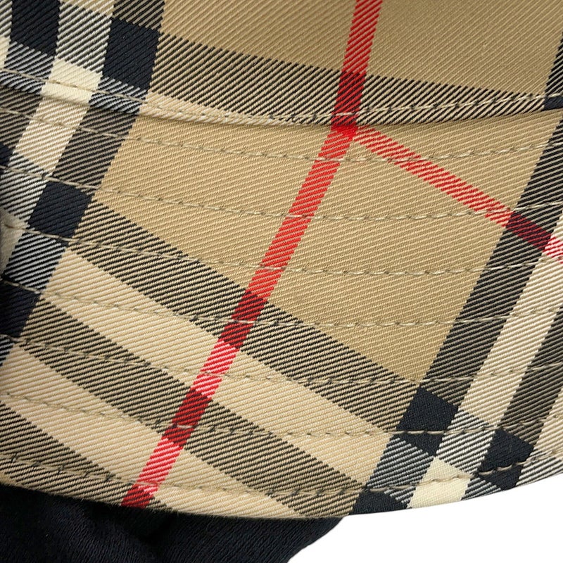 バーバリー バケットハット ヴィンテージチェック コットン ポリエステル サイズL 8021508 BURBERRY 帽子