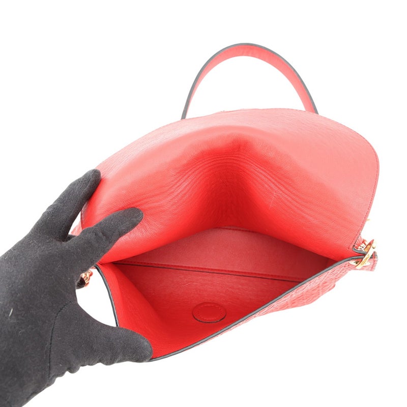 ロエベ チェーンショルダーバッグ アベニュー アナグラム レザー LOEWE バッグ