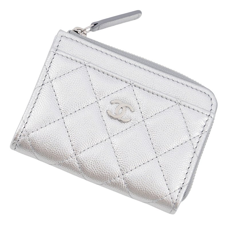 シャネル コインケース マトラッセ ココマーク フラグメントケース キャビアスキン AP4893 CHANEL 財布 小銭入れ