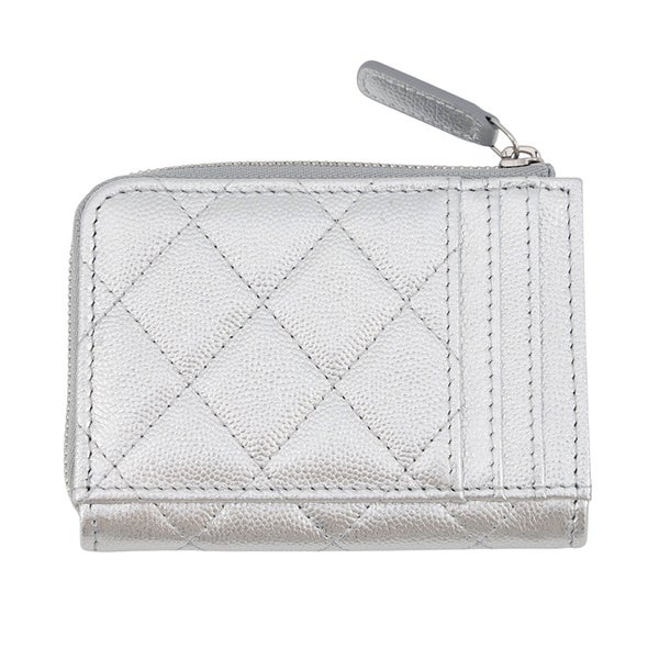 シャネル コインケース マトラッセ ココマーク フラグメントケース キャビアスキン AP4893 CHANEL 財布 小銭入れ