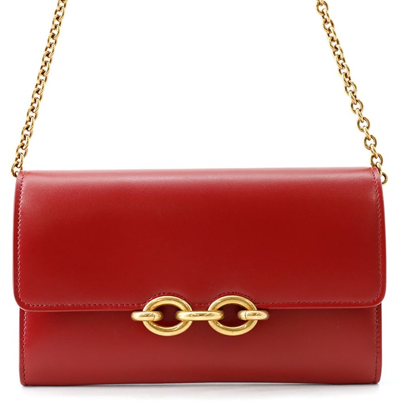 サンローランパリ チェーンショルダーウォレット ル・マイヨン カーフスキン 696608 SAINT LAURENT PARIS 財布