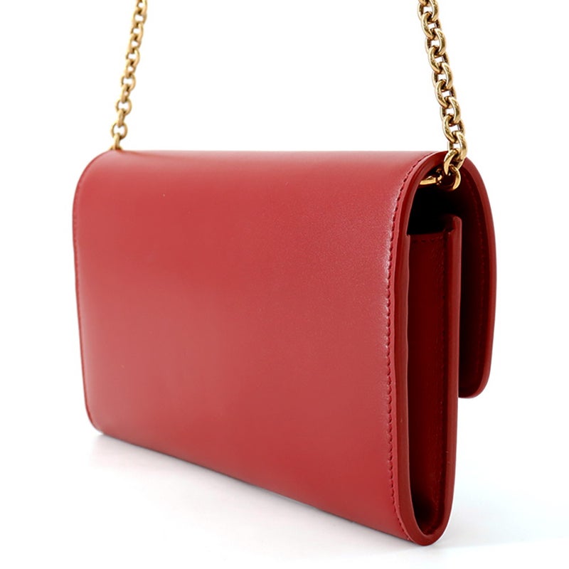 サンローランパリ チェーンショルダーウォレット ル・マイヨン カーフスキン 696608 SAINT LAURENT PARIS 財布
