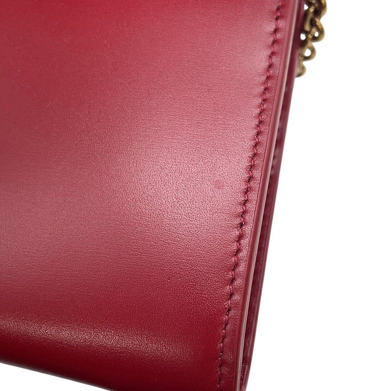 サンローランパリ チェーンショルダーウォレット ル・マイヨン カーフスキン 696608 SAINT LAURENT PARIS 財布