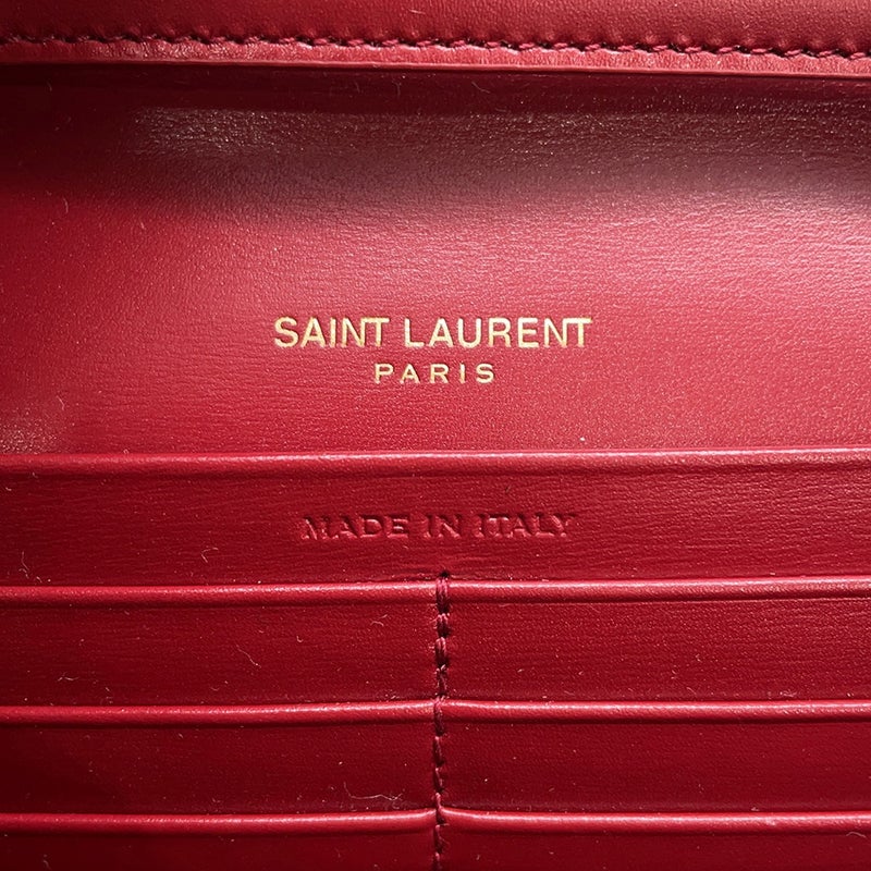 サンローランパリ チェーンショルダーウォレット ル・マイヨン カーフスキン 696608 SAINT LAURENT PARIS 財布