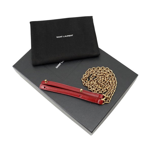 サンローランパリ チェーンショルダーウォレット ル・マイヨン カーフスキン 696608 SAINT LAURENT PARIS 財布