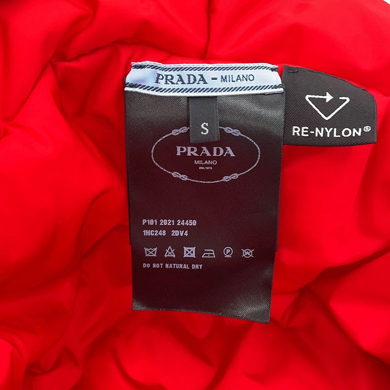 プラダ ハット Re-Nylon ナイロンパデット バケットハット サイズS 1HC248 PRADA 帽子