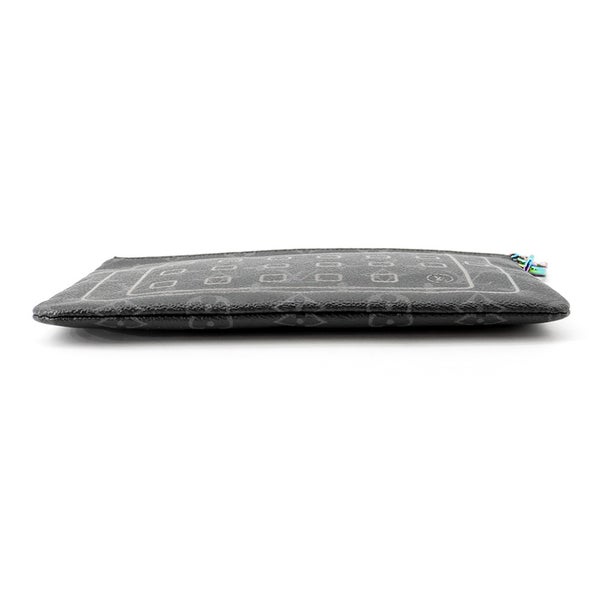 ルイヴィトン クラッチ モノグラム・エクリプス IPAD・ポーチ M64449 LOUIS VUITTON ipadケース フラグメント 藤原ヒロシ