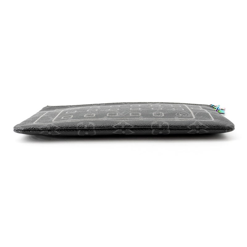 ルイヴィトン クラッチ モノグラム・エクリプス IPAD・ポーチ M64449 LOUIS VUITTON ipadケース フラグメント 藤原ヒロシ