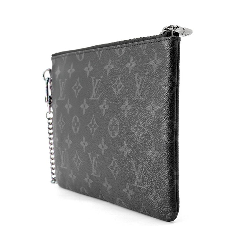 ルイヴィトン クラッチ モノグラム・エクリプス IPAD・ポーチ M64449 LOUIS VUITTON ipadケース フラグメント 藤原ヒロシ
