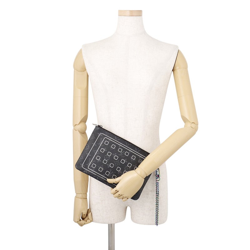 ルイヴィトン クラッチ モノグラム・エクリプス IPAD・ポーチ M64449 LOUIS VUITTON ipadケース フラグメント 藤原ヒロシ