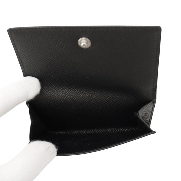 バーバリー 三つ折り財布 コンパクトウォレット レザー 8017455 BURBERRY 黒