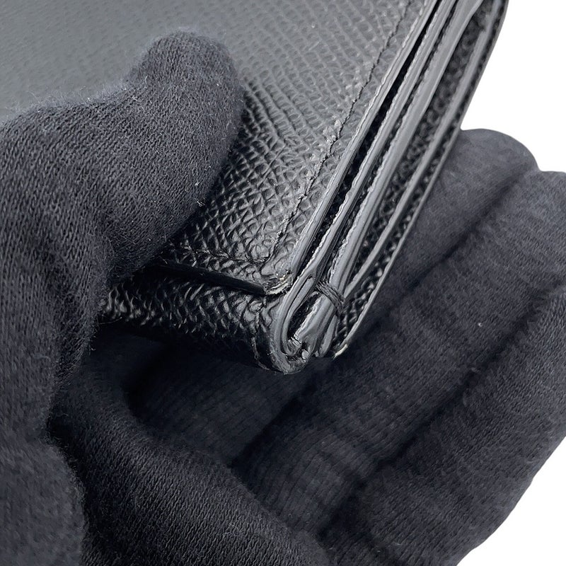 バーバリー 三つ折り財布 コンパクトウォレット レザー 8017455 BURBERRY 黒