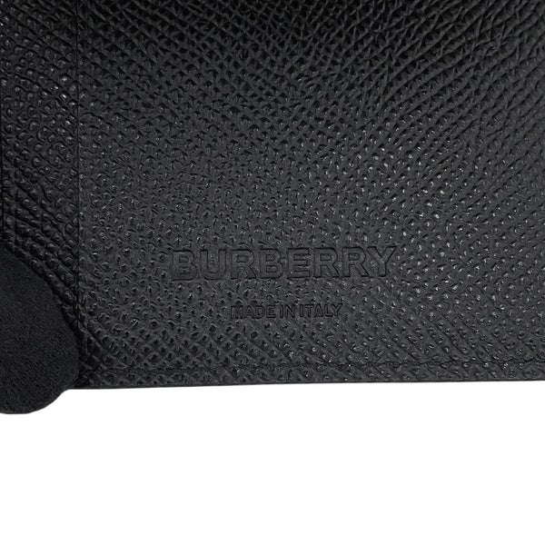 バーバリー 三つ折り財布 コンパクトウォレット レザー 8017455 BURBERRY 黒