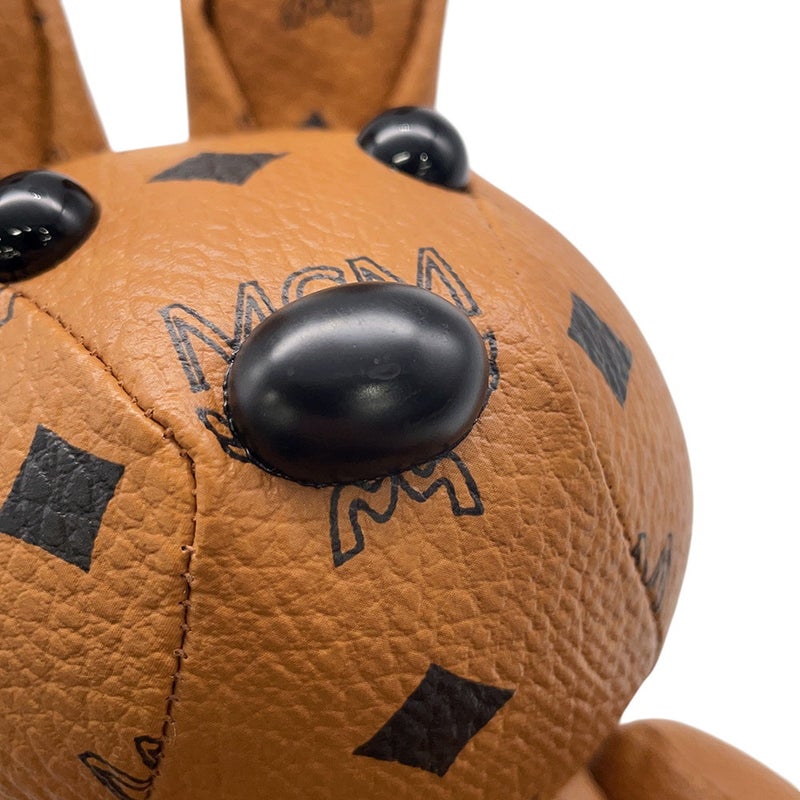 エムシーエム ぬいぐるみ ラビット ドール PVC レザー フェイクファー MCM インテリア