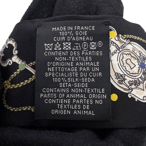 エルメス ツイリーフリンジ レ・クレ・ア・ポワ Les Cles a Pois シルク レザー HERMES 2026春夏 黒