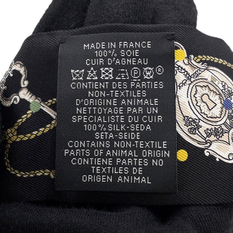 エルメス ツイリーフリンジ レ・クレ・ア・ポワ Les Cles a Pois シルク レザー HERMES 2026春夏 黒
