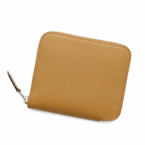 エルメス コインケース アザップコンパクト シルクインセサミ/シルバー金具 エプソン W刻印