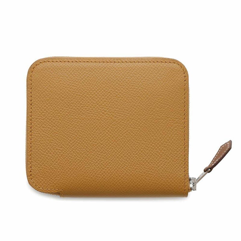エルメス コインケース アザップコンパクト シルクインセサミ/シルバー金具 エプソン W刻印
