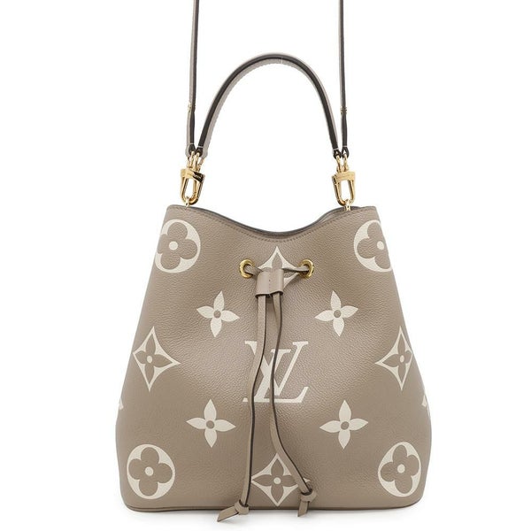 ルイヴィトン ハンドバッグ バイカラーモノグラム・アンプラント ネオノエ M45555 2wayショルダーバッグ