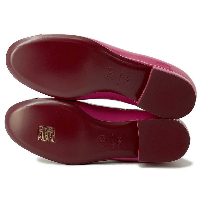 シャネル パンプス ココマーク パテントレザー フェイクパール レディースサイズ36 G45166 CHANEL 靴