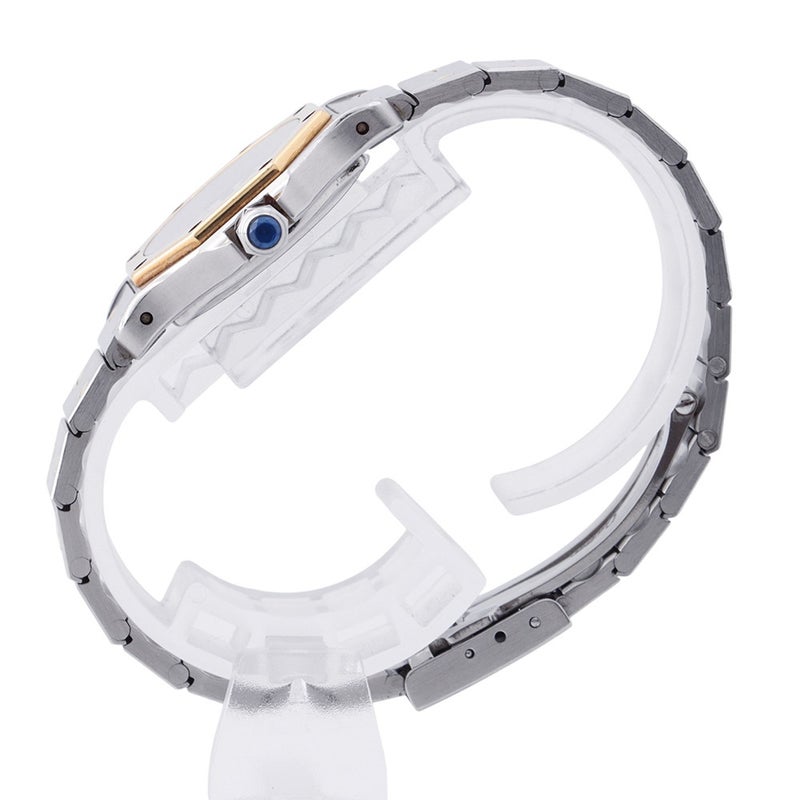 カルティエ サントスオクタゴン SM W2001683 Cartier 腕時計 アイボリー文字盤 クォーツ