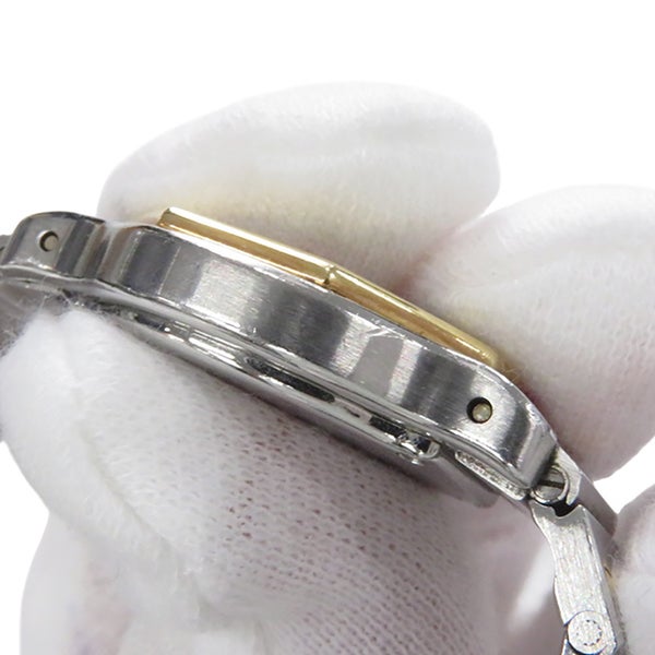 カルティエ サントスオクタゴン SM W2001683 Cartier 腕時計 アイボリー文字盤 クォーツ