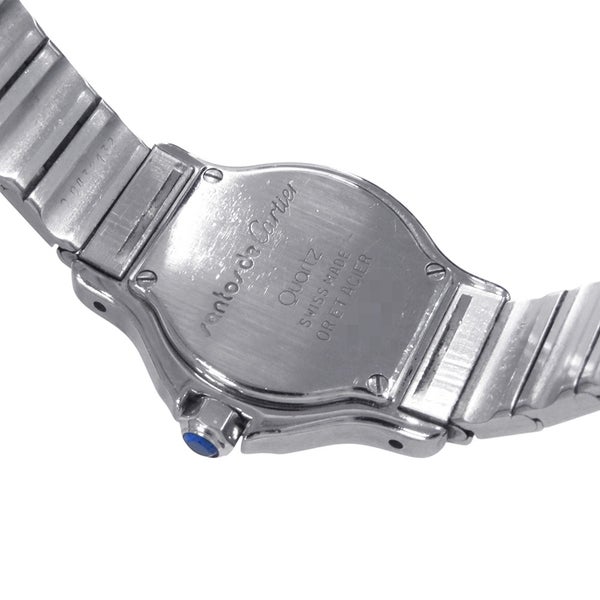カルティエ サントスオクタゴン SM W2001683 Cartier 腕時計 アイボリー文字盤 クォーツ