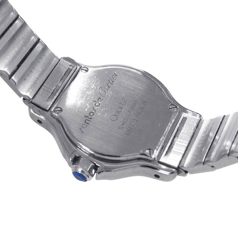 カルティエ サントスオクタゴン SM W2001683 Cartier 腕時計 アイボリー文字盤 クォーツ