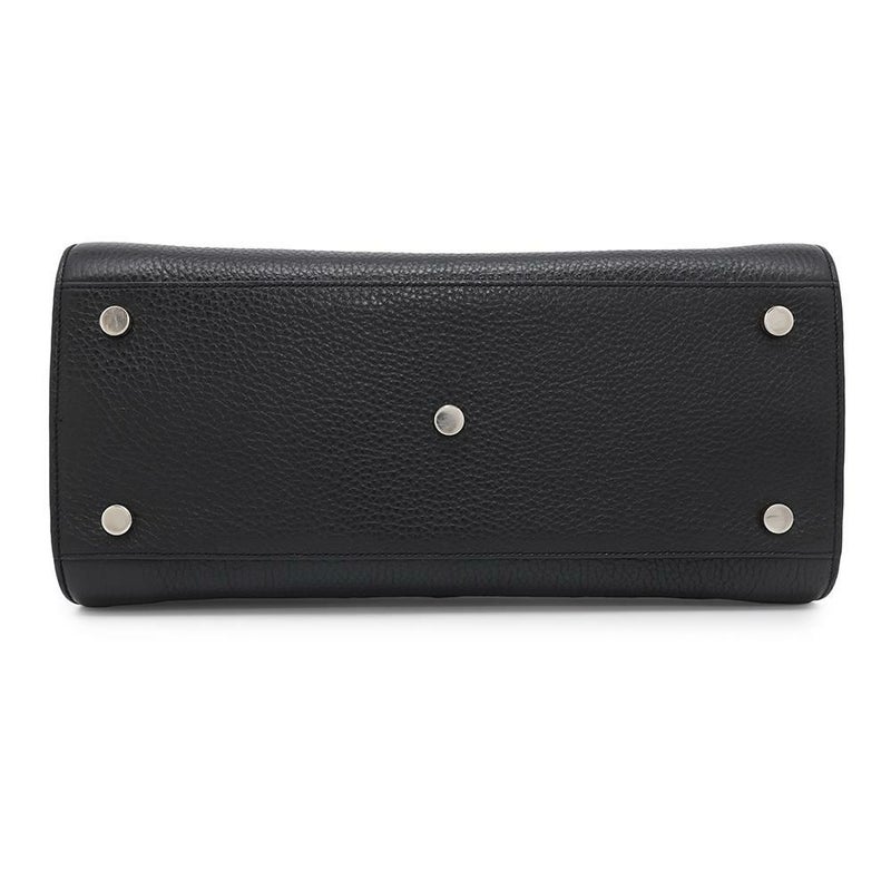 サンローランパリ ハンドバッグ サックドジュール レザー 355153 SAINT LAURENT PARIS 2wayショルダーバッグ 黒