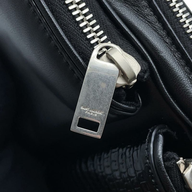 サンローランパリ ショルダーバッグ 型押しレザー 712569 SAINT LAURENT PARIS バッグ 黒