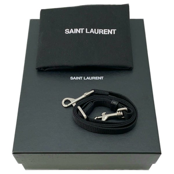 サンローランパリ ショルダーバッグ 型押しレザー 712569 SAINT LAURENT PARIS バッグ 黒