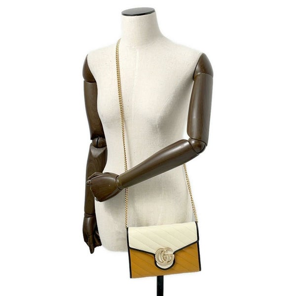 グッチ チェーンウォレット GGマーモント 573807 GUCCI