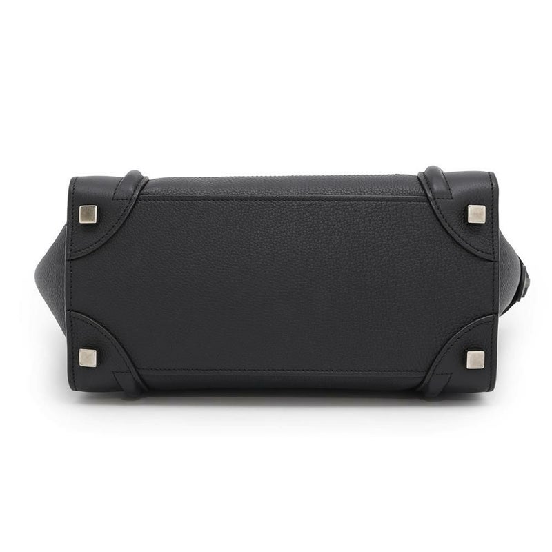 セリーヌ ハンドバッグ ラゲージシリーズ マイクロショッパー 189793 CELINE バッグ ブラック 黒