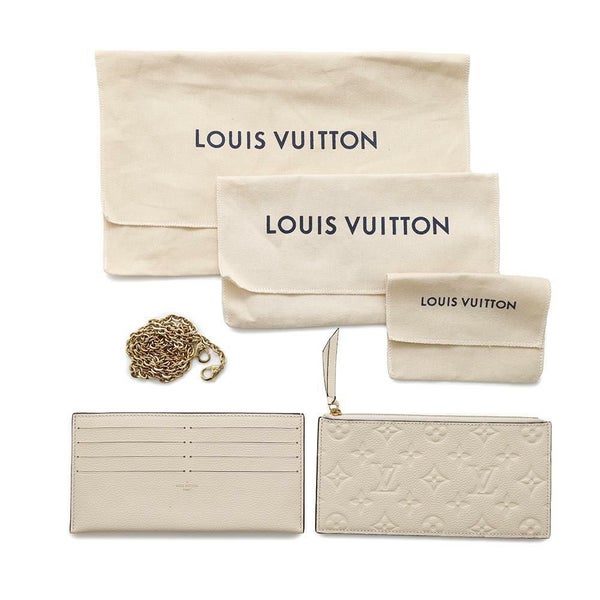 ルイヴィトン チェーンウォレット モノグラム・アンプラント ポシェット・フェリシー M82363 LOUIS VUITTON 財布