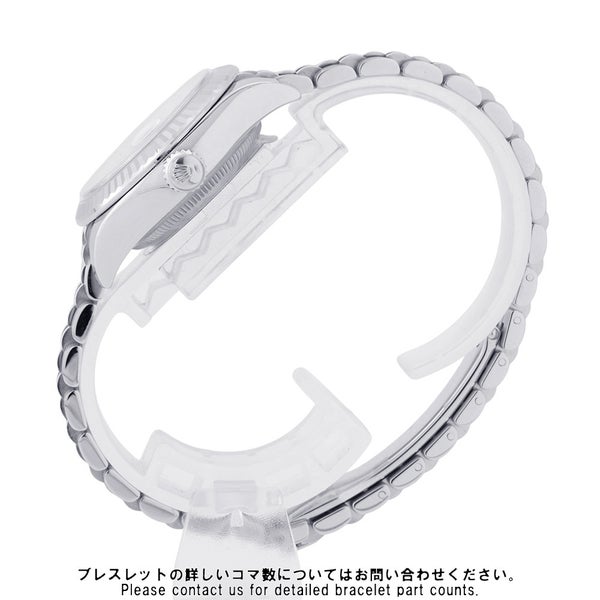 ロレックス レディ デイトジャスト SS/K18WG 247917G ROLEX 腕時計 シルバー文字盤 9Pスターダイヤ IXダイヤ