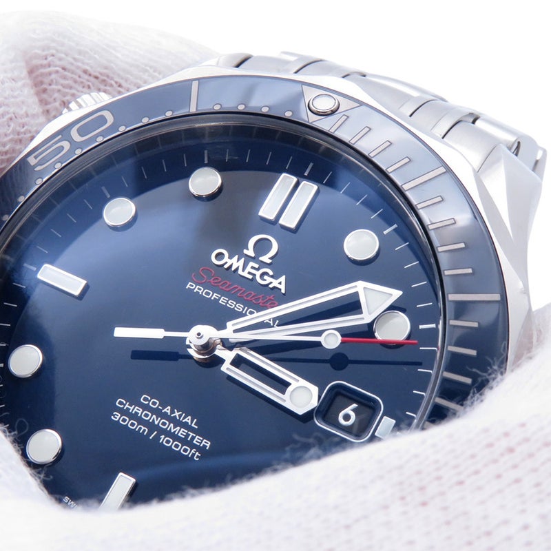 オメガ シーマスター300 コーアクシャル 212.30.41.20.03.001 OMEGA 腕時計 ブルー文字盤