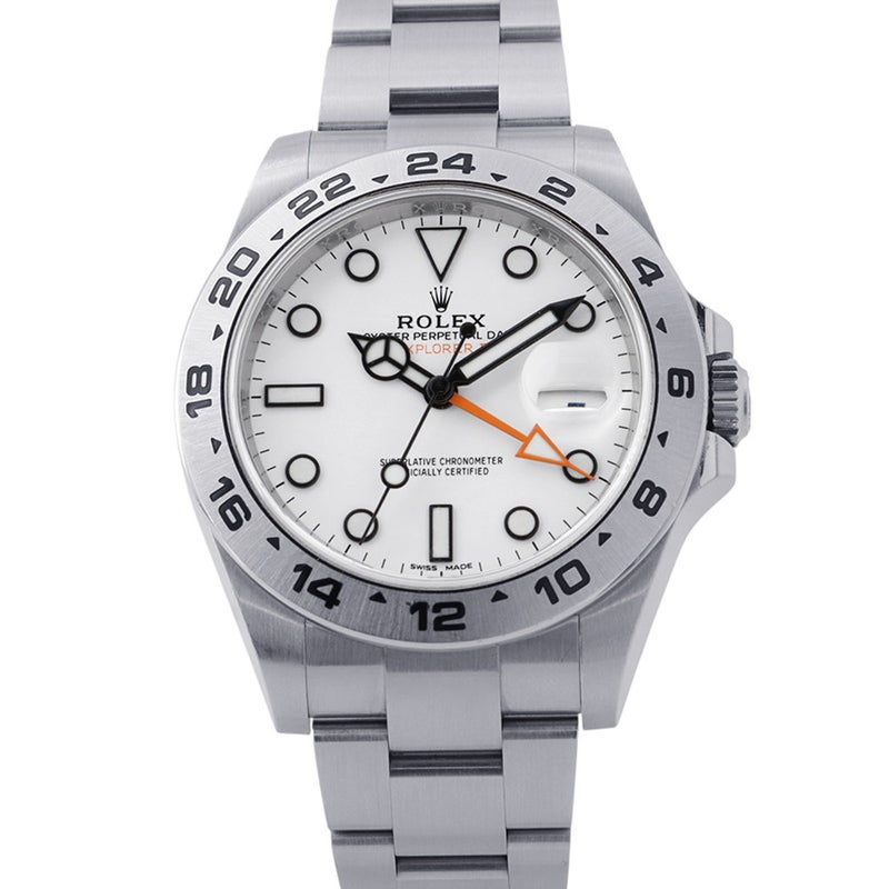ロレックス エクスプローラー2 ランダムシリアル ルーレット 216570 ROLEX 腕時計 ウォッチ 白文字盤