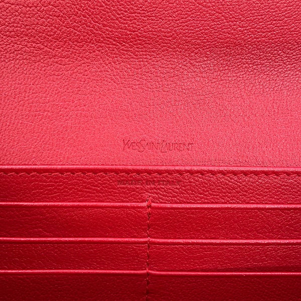 サンローランパリ 長財布 YSLロゴ ロングウォレット レザー 568999 SAINT LAURENT PARIS