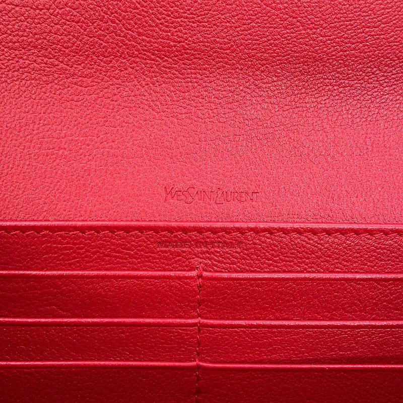 サンローランパリ 長財布 YSLロゴ ロングウォレット レザー 568999 SAINT LAURENT PARIS