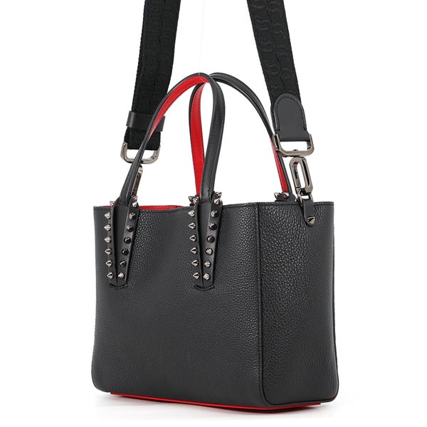 クリスチャン・ルブタン ハンドバッグ カバタ ミニ スタッズ 1255049 Christian Louboutin 2wayショルダーバッグ 黒