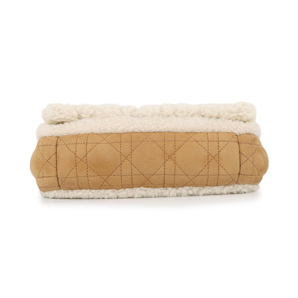 クリスチャン・ディオール ショルダーバッグ カロ カナージュ ムートン/シアリング M9241UMMN Christian Dior セール品