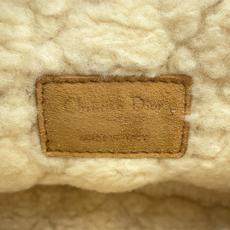 クリスチャン・ディオール ショルダーバッグ カロ カナージュ ムートン/シアリング M9241UMMN Christian Dior セール品