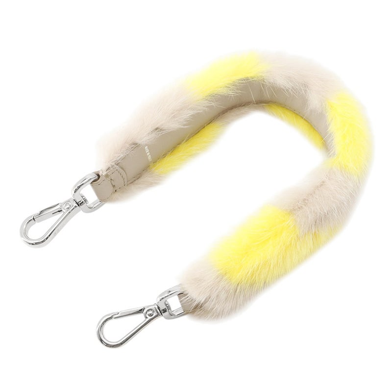 フェンディ ハンドストラップ ミニ ストラップユー ファー レザー FENDI ストラップ