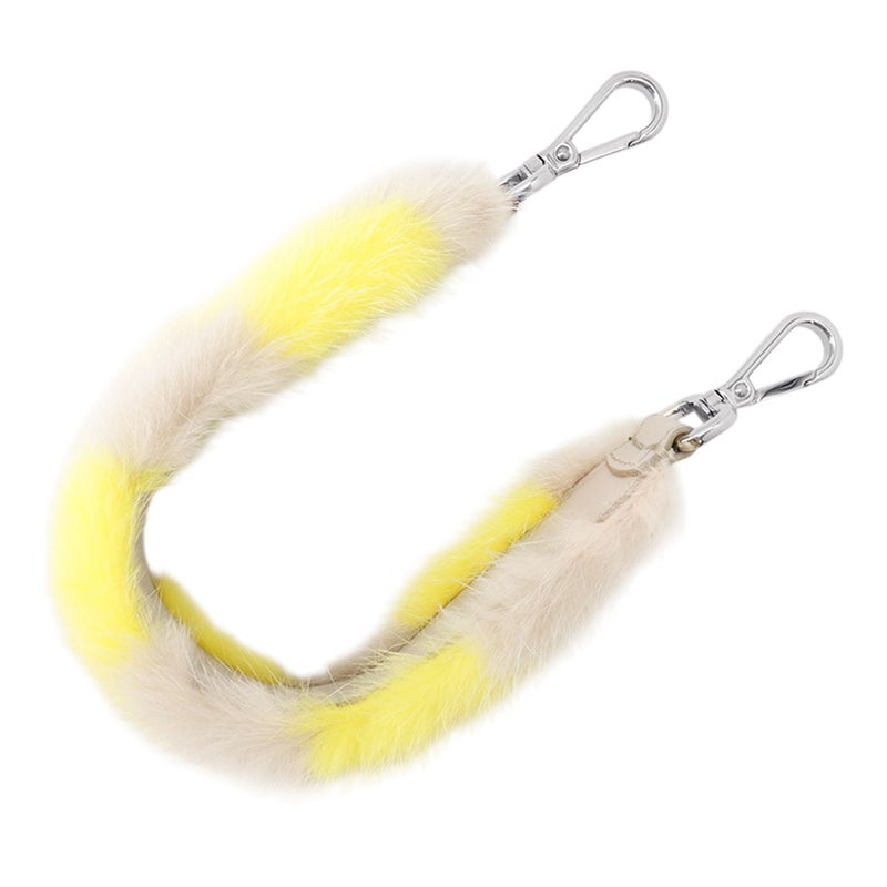 フェンディ ハンドストラップ ミニ ストラップユー ファー レザー FENDI ストラップ