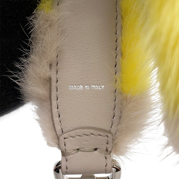 フェンディ ハンドストラップ ミニ ストラップユー ファー レザー FENDI ストラップ